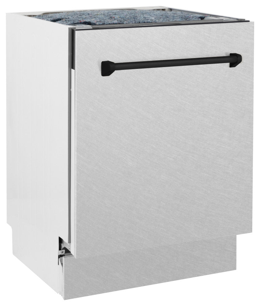 ZLINE 24" Tall Tub Dishwasher, DuraSnow Stainless Steel DWVZ-SN-24-MB