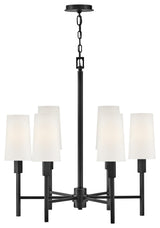 Hinkley Fenwick Medium Chandelier, Black