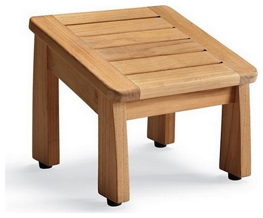 Teak Shaving Pedestal