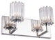 Woodbridge Candice Bath/Wall, 2-Light, 13.75"W, Swizzle Stick Cylinder, Halogen