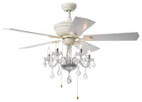 Havorand II 52-inch White Finish Ceiling Fan