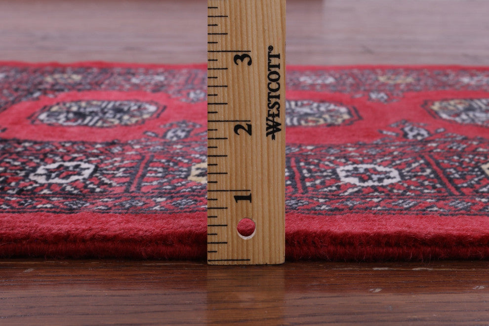 Silky Bokhara Hand Knotted Rug 2' 0" X 3' 0" - Q13862