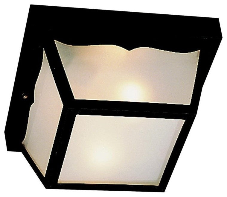 Outdoor Ceiling 1-Light, Black