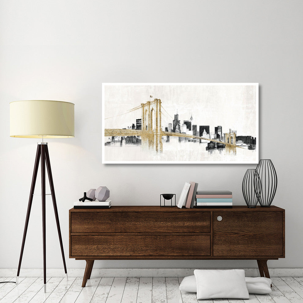 "Skyline Crossing" Digital Paper Print by Avery Tillmon, 62"x32"