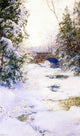 Walter Launt Palmer The Brook in Winter Wall Decal