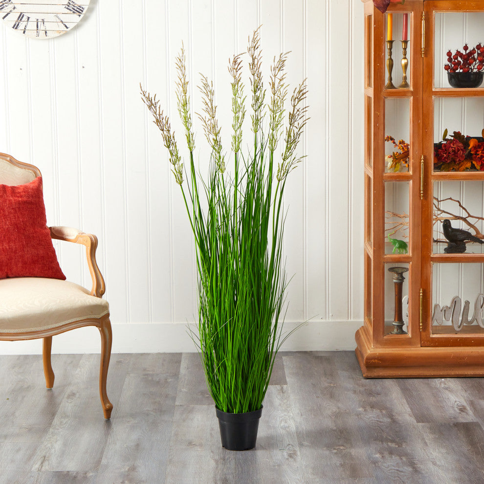 4.5' Plume Grass Artificial Plant