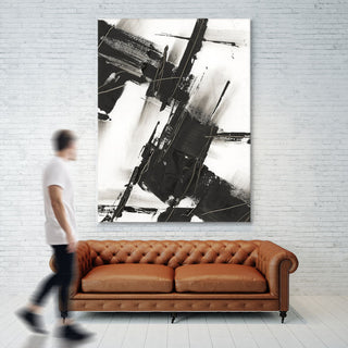 "Diagonal Matrix I" Fine Art Giant Canvas Print, 54"x72"