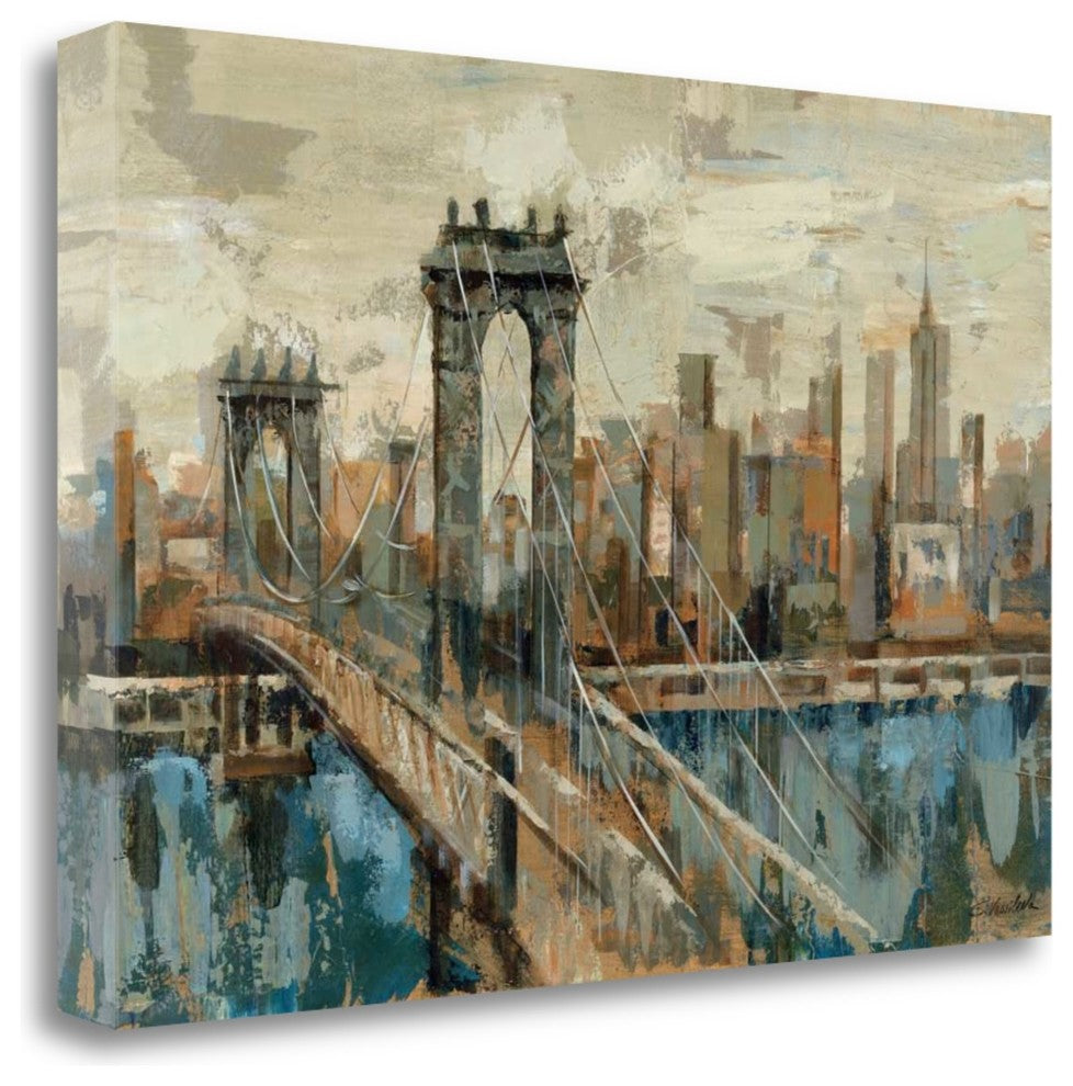 "New York VIew" By Silvia Vassileva, Giclee Print on Gallery Wrap Canvas