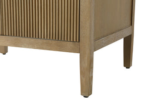 Home Living 30" Single Bathroom Vanity, Linen Oak