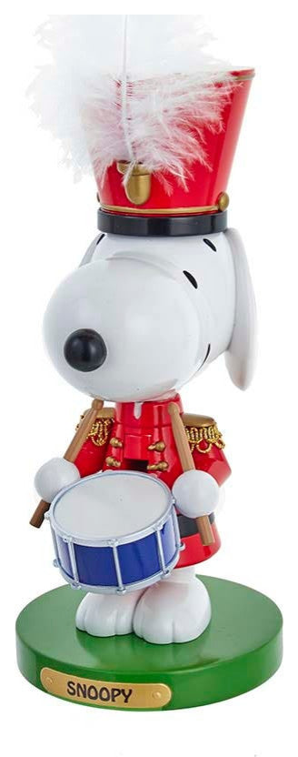 10" Snoopy the Drummer Nutcracker