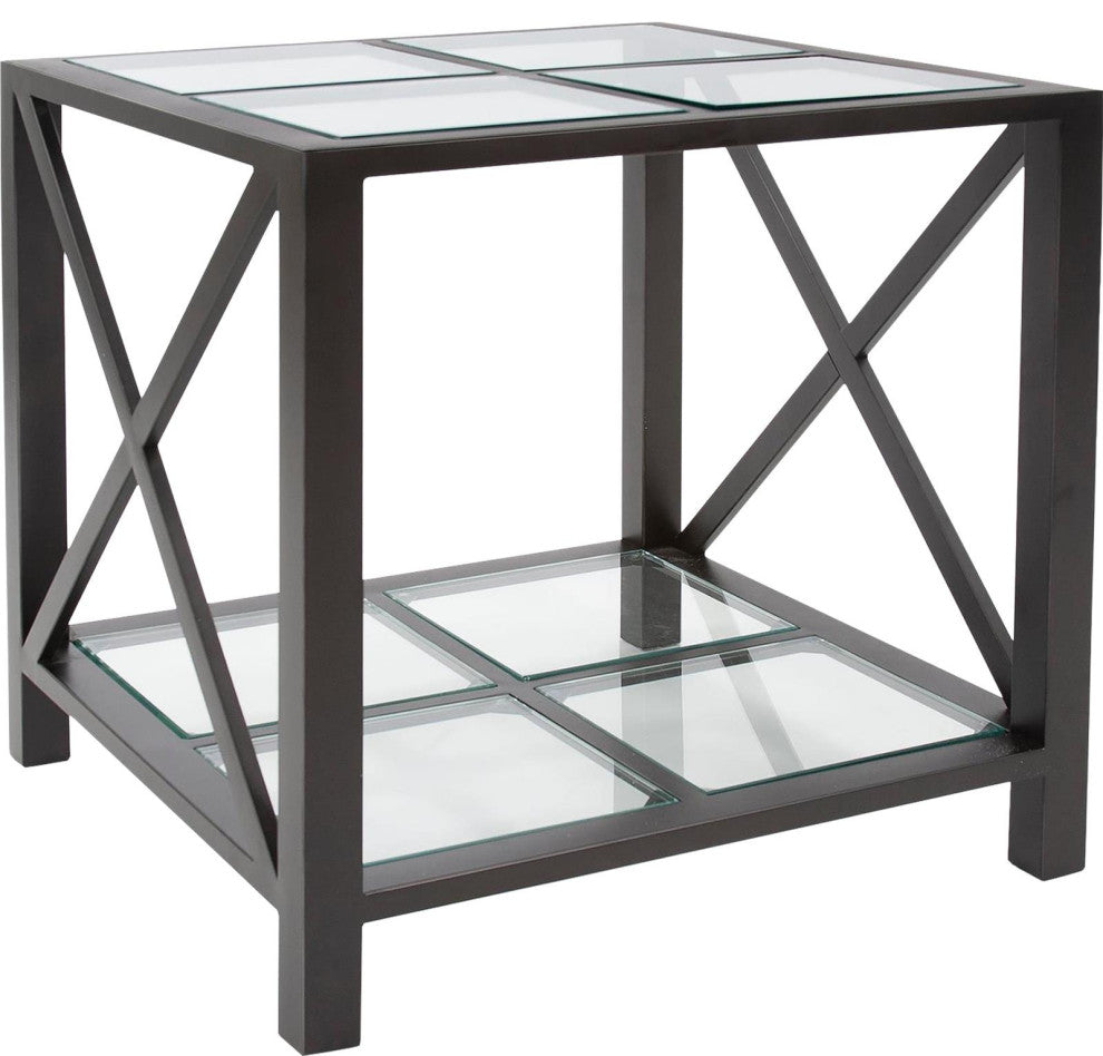 Elegant Black Doshi Side Table