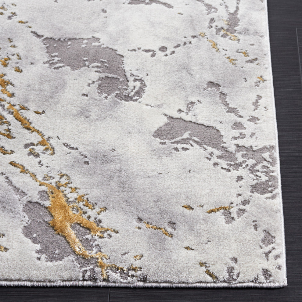 Safavieh Craft Collection CFT866G Rug, Grey/Gold, 2'7" X 5'