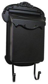 Victoria Vertical Mailbox, Black