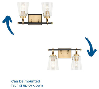Cassell Collection Bath and Vanity Light, Vintage Brass