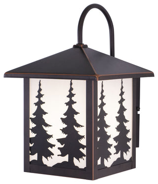Yosemite 8" Tree Outdoor Wall Light Burnished Bronze