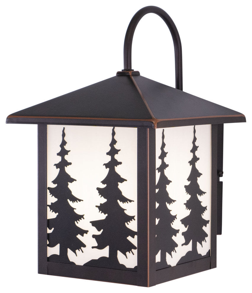 Yosemite 8" Tree Outdoor Wall Light Burnished Bronze