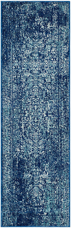 Safavieh Evoke Evk256A Rug, Navy/Ivory, 4'0" X 6'0"