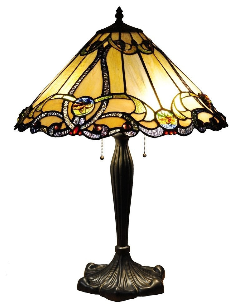 Majestic Grandeur 2-Light Victorian Table Lamp