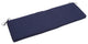 57"x19" Outdoor Spun Polyester Loveseat Cushion, Azul