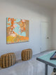 "Autumn Flowering Cherry II" Painting Print on Canvas by Evelia