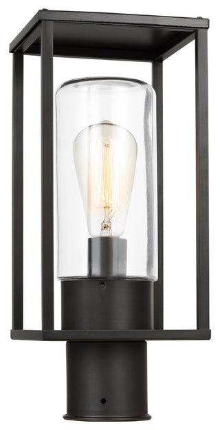 Vado One Light Outdoor Post Lantern, Antique Bronze