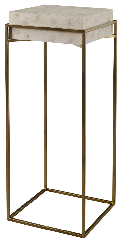 Uttermost 25113 Inda Modern Ivory Plant Stand