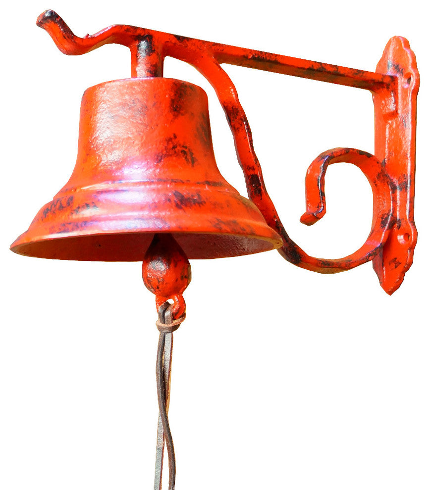 NACH Doorbell Small, Antique Red