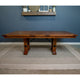 Holbrooke Extendable Rustic Cherry Dining Table, 48x78, 3 Middle Leaves