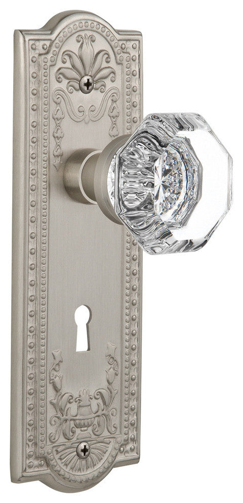 Nostalgic Warehouse Meadows Plate with Keyhole Waldorf Door Knob