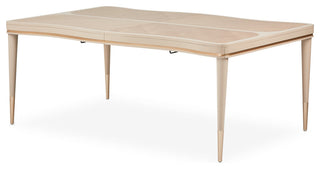 Malibu Crest Rectangular Wood Dining Table - Blush/Chardonnay