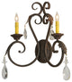 20 Wide Josephine 2 Light Wall Sconce