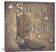 "Silver Spurs" Artwork, 40" x 40"