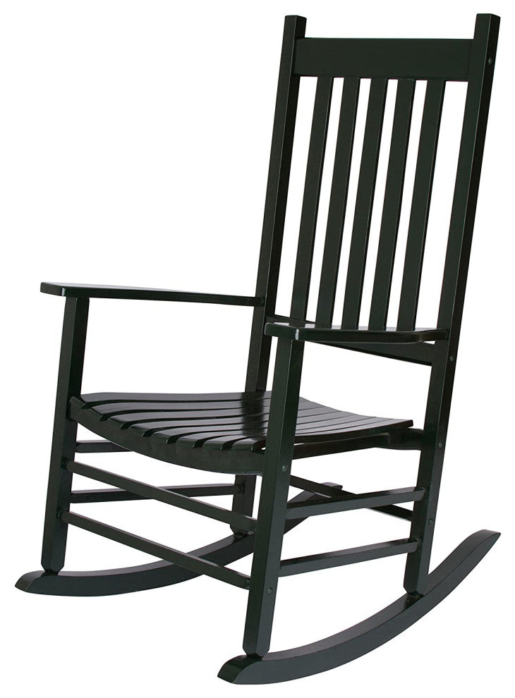 Simple Design porch rocking chairs, Dark Green
