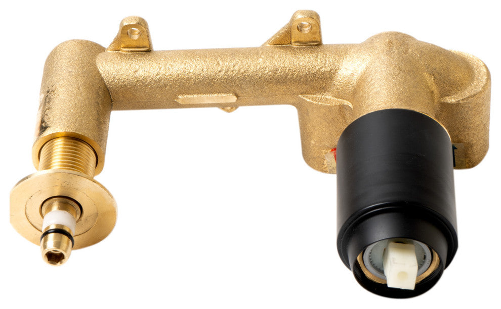 Black Matte Single Lever Wallmount Bathroom Faucet