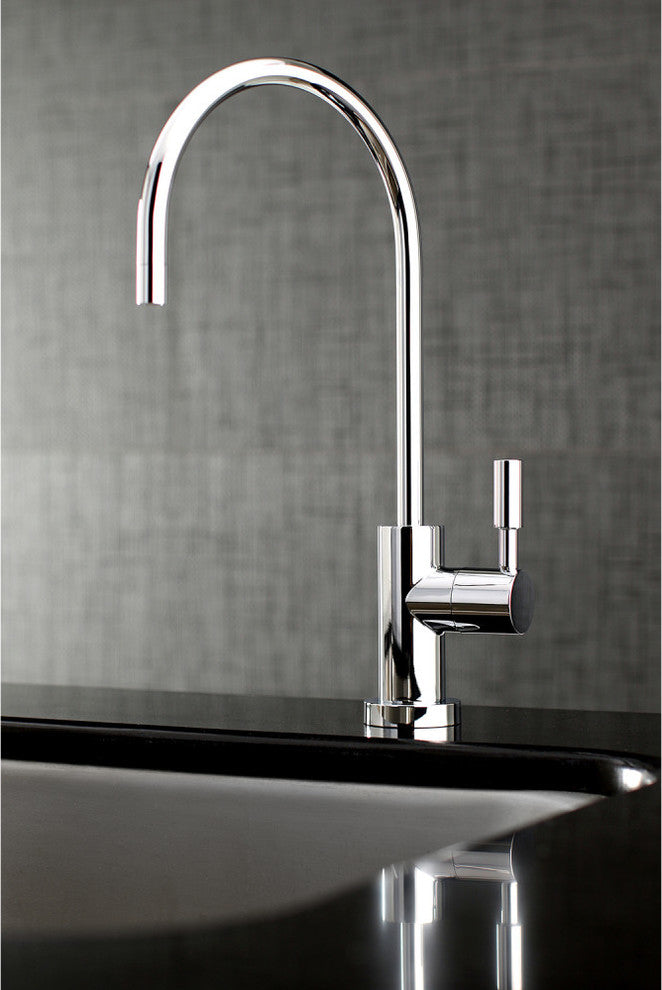 Kingston Reverse Osmosis System Filtration Water Air Gap Faucet, Polished Chrome