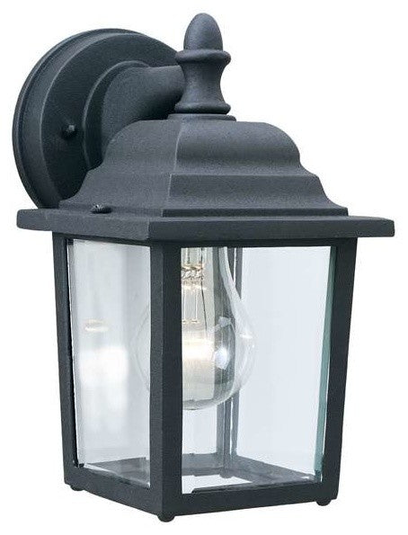 Thomas Lighting SL94237 Hawthorne Wall Lantern Black 1X60W 120V