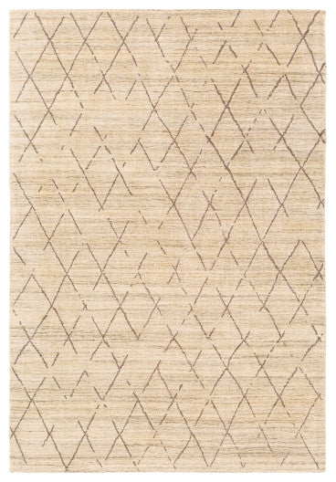 Surya Pokhara POK-2302 6'x9' Rug, Dark Brown/Khaki/Camel