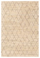 Surya Pokhara POK-2302 6'x9' Rug, Dark Brown/Khaki/Camel