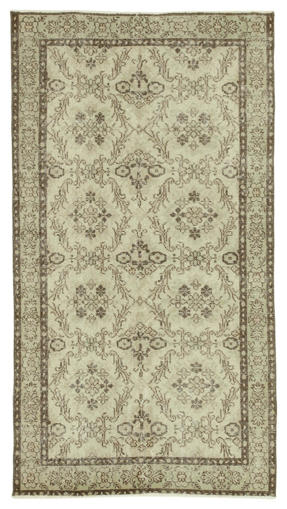 Rug N Carpet - Hand-knotted Turkish 3' 9" x 6' 10" Vintage Small Area Rug