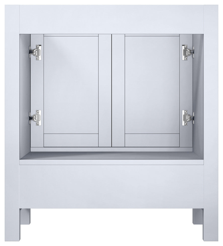 Jacques 30" White Vanity Cabinet Only
