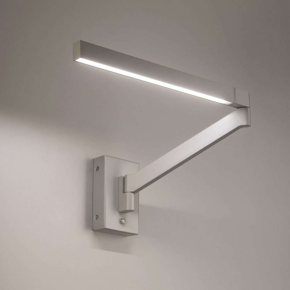 Beam 22" LED Swing Arm 3000K, Titanium