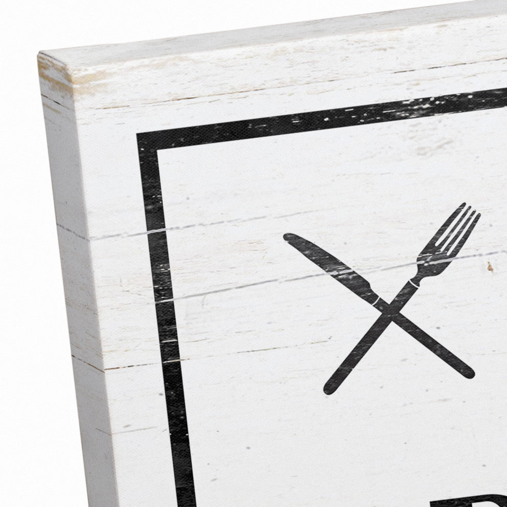 Bon Appetit 12x18 Canvas Wall Art