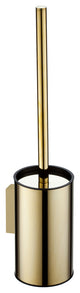 Wall toilet brush, Gold