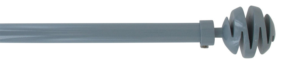 Extendable Curtain Rod Set 49 to 82 L -Diam