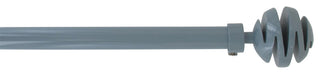 Extendable Curtain Rod Set 49 to 82 L -Diam
