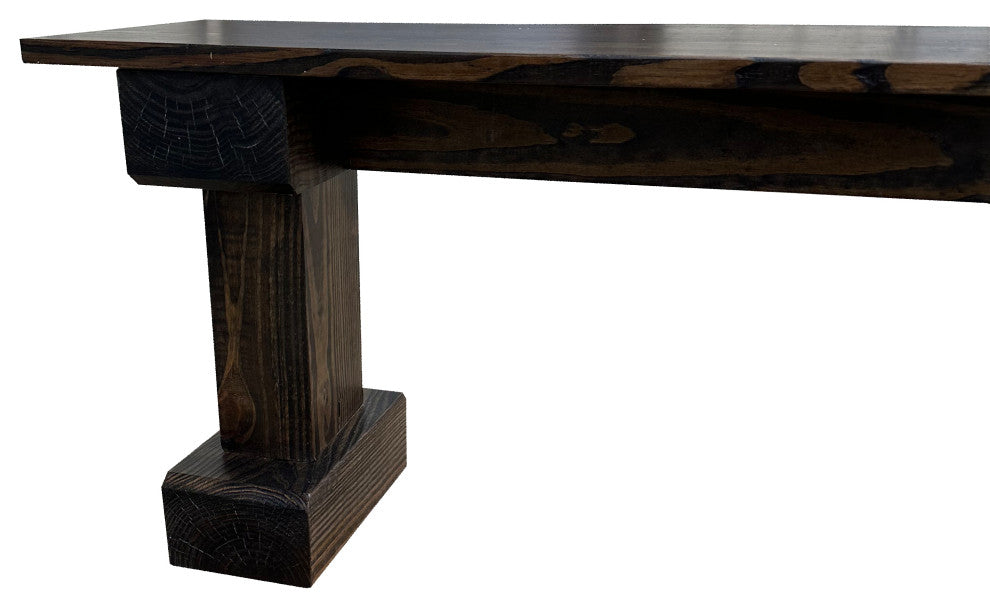 Dark Walnut Wyoming Bench, 30 Inches