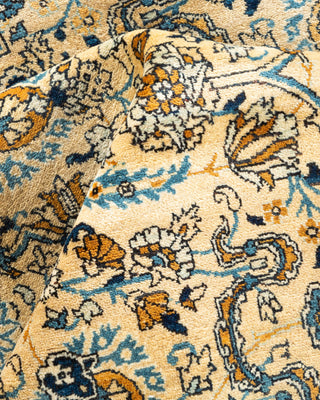 Mogul, One-of-a-Kind Hand-Knotted Area Rug Yellow, 6' 2" x 9' 2"