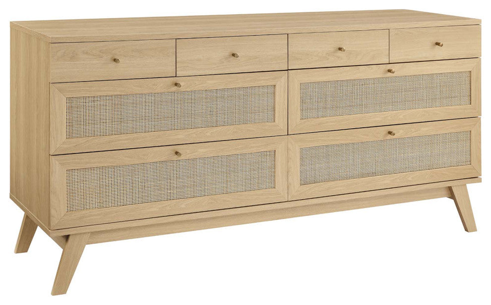 Soma 8-Drawer Dresser, Oak