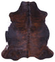 5' 11" X 5' 3" Natural Cowhide Rug C2043