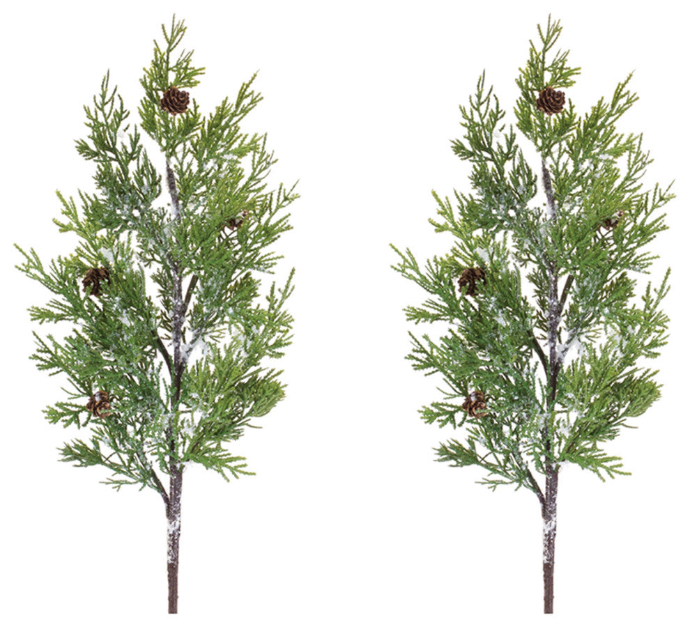 Pine Spray, Set of 2